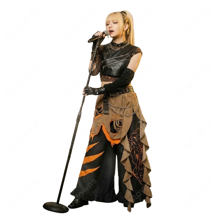 虎金妃笑虎 コスプレ衣装 Solid Edge 新衣装 FLOW GLOW ホロライブ