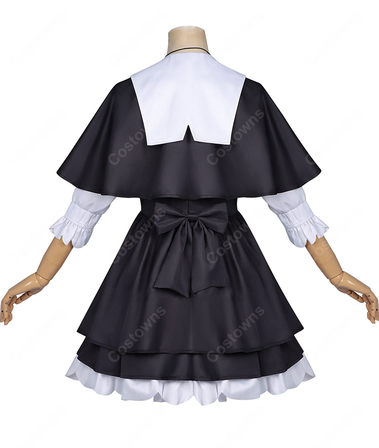 名探偵プリキュア！ 森亜るるか コスプレ衣装 私服 ワンピース 日常服 ケープ付き 高品質 キャラクター再現 かわいい フルセット｜コスプレ通販 COSTOWNS-4