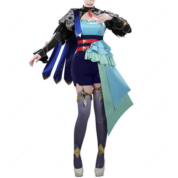 ウマ娘 プリティーダービー アドマイヤグルーヴ コスプレ衣装 勝負服 Ver. 高品質 再現 セット販売｜コスプレ通販 COSTOWNS元の画像