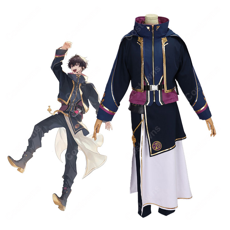 VTuber にじさんじ 佐伯イッテツ 共通衣装 コスプレ衣装｜コスプレ通販 COSTOWNS-1