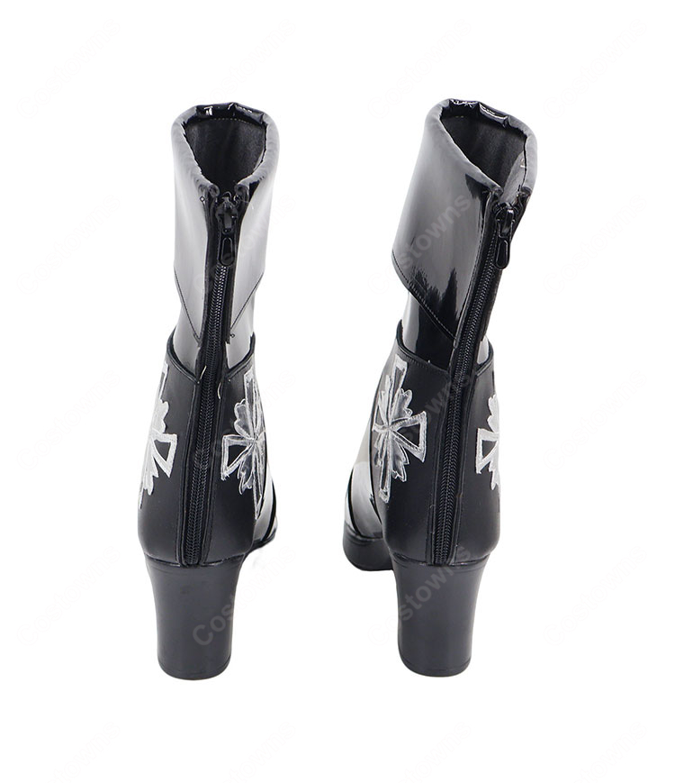 勝利の女神：NIKKE リリーバイス コスプレ靴 ニケ ゴッデス部隊 軍服 ブーツ Liliweiss コスプレシューズ オーダーメイド可｜コスプレ通販 COSTOWNS-5