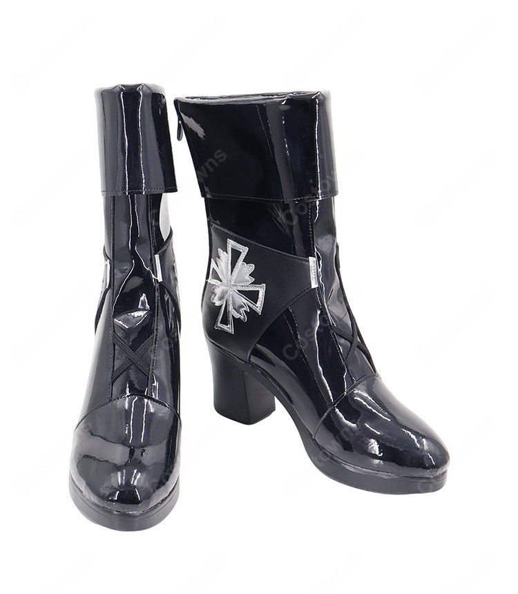 勝利の女神：NIKKE リリーバイス コスプレ靴 ニケ ゴッデス部隊 軍服 ブーツ Liliweiss コスプレシューズ オーダーメイド可｜コスプレ通販 COSTOWNS-2