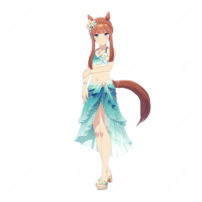 ウマ娘 プリティーダービー サイレンススズカ 波間のエメラルド 水着 コスプレ衣装｜ウマ娘 コスプレ通販(202×202)