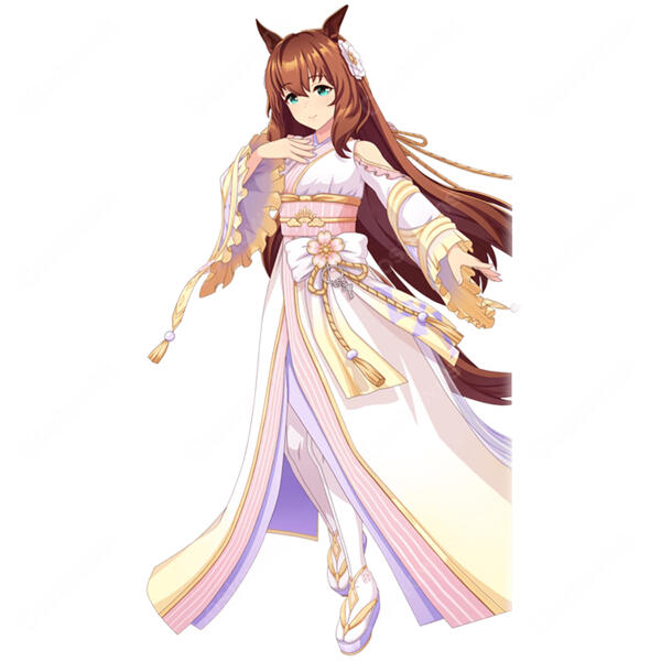 ウマ娘 プリティーダービー マルゼンスキー 祝ひ寿ぐ神速天女 コスプレ衣装 新勝負服｜ウィッグ・靴制作可｜コスプレ通販 COSTOWNS オーダメイド可元の画像
