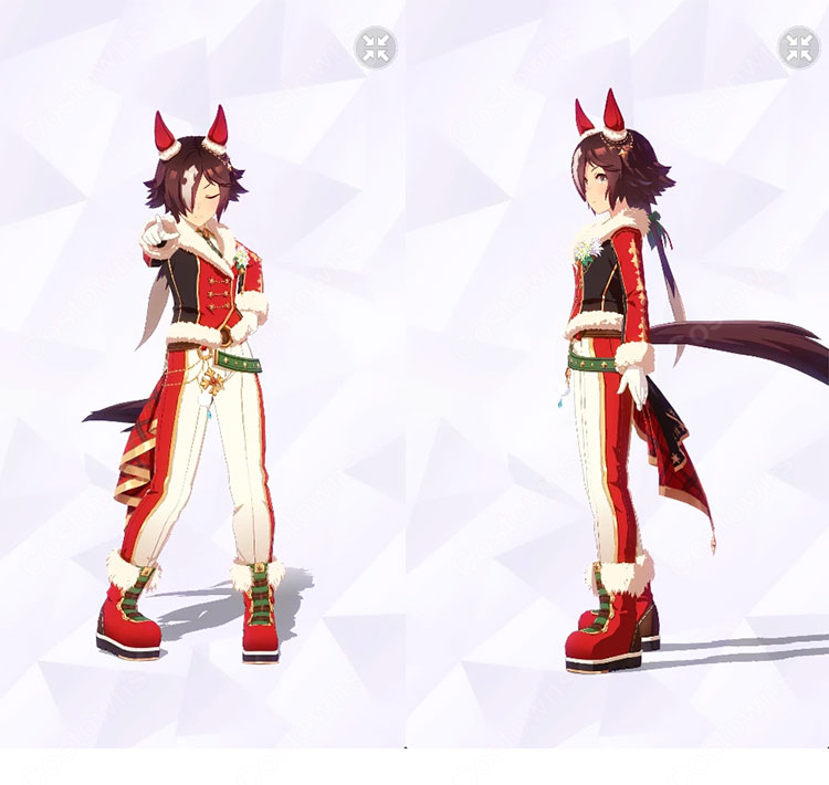 ウマ娘 プリティーダービー ウオッカ 不凍のアクア・ウィタエ 勝負服 コスプレ衣装 ｜コスプレ通販 COSTOWNS-1