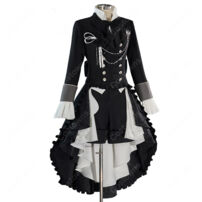 黒執事 シエル・ファントムハイヴ 扉絵イラスト衣装 コスプレ衣装 豪華フルセット（眼帯・帽子・指輪付き） ｜コスプレ通販 COSTOWNS(黒執事 コスプレ衣装)