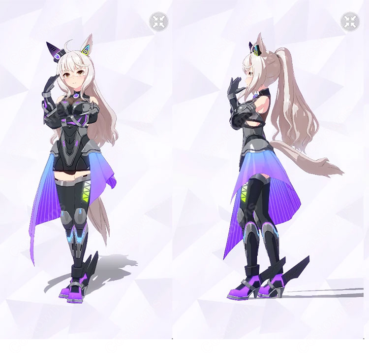 ウマ娘 プリティーダービー ビワハヤヒデ Engineered Victory 勝負服 コスプレ衣装 | コスプレ通販 COSTOWNS-1