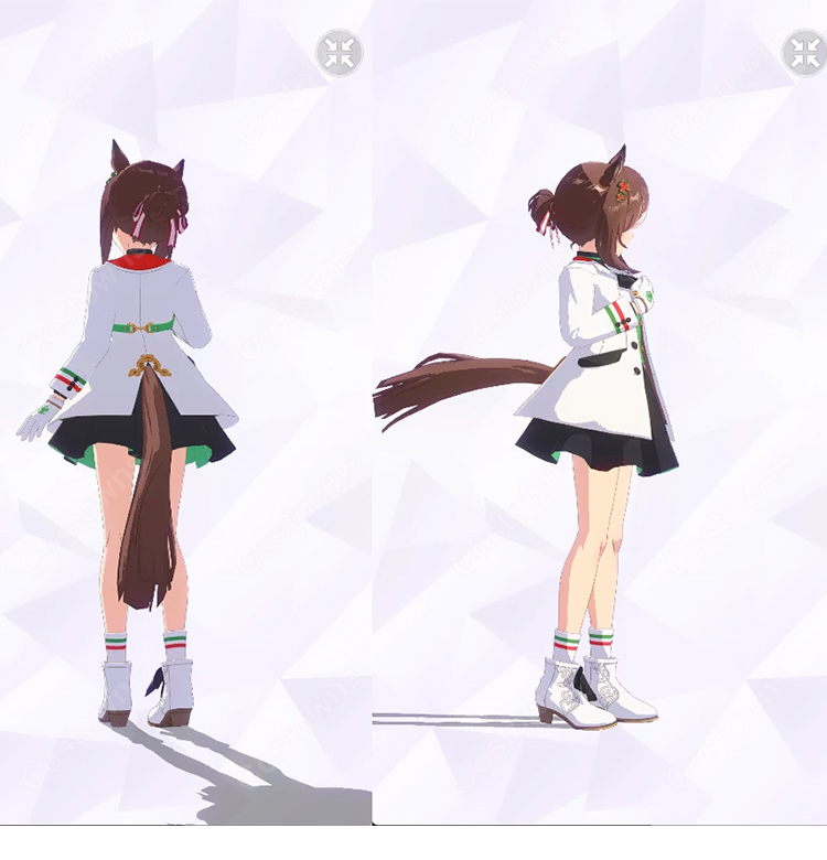 ウマ娘 プリティーダービー ファインモーション Noble Seamair 勝負服 コスプレ衣装 | コスプレ通販 COSTOWNS-2
