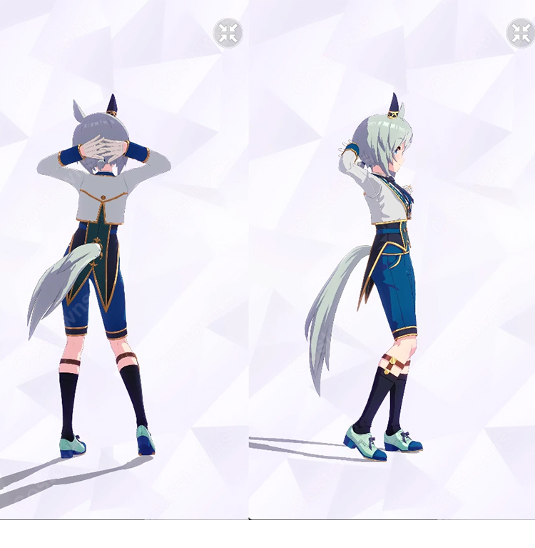 ウマ娘 プリティーダービー セイウンスカイ ソワレ・ド・シャトン 勝負服 コスプレ衣装 | コスプレ通販 COSTOWNS-2