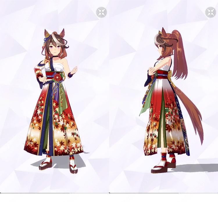 ウマ娘 プリティーダービー シンボリルドルフ 皓月の弓取り 勝負服 コスプレ衣装 ｜ コスプレ通販 COSTOWNS-1