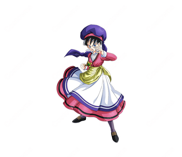 ドラゴンボールZ 危険なふたり!超戦士はねむれない ビーデル ナタデ村の姿 コスプレ衣装 ｜ コスプレ通販 COSTOWNS-1