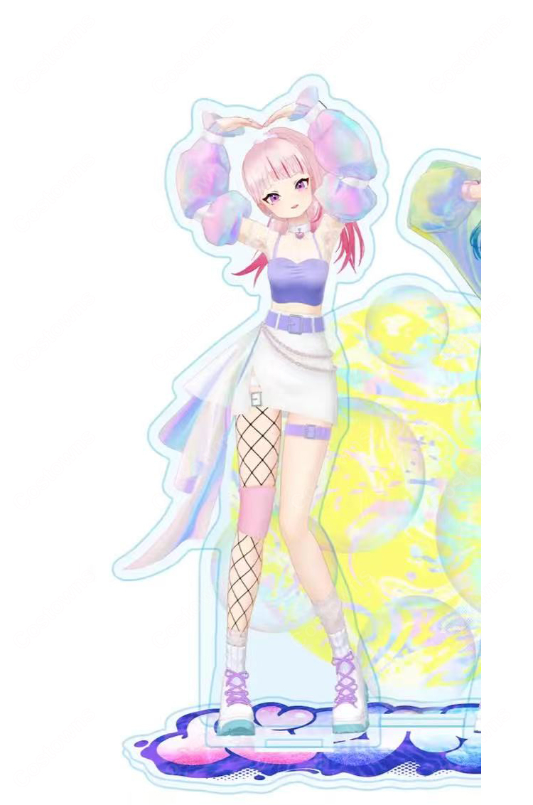 HIMEHINA 田中ヒメ コスプレウィッグ VTuber ヒメヒナ 耐熱 かつら COSTOWNS-1