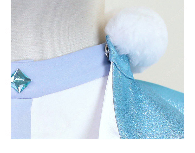 ポケットモンスター オメガルビー・アルファサファイア ルチア コスプレ衣装 アイドル衣装 フルセット 髪飾り付き 撮影 イベント COSTOWNS-11