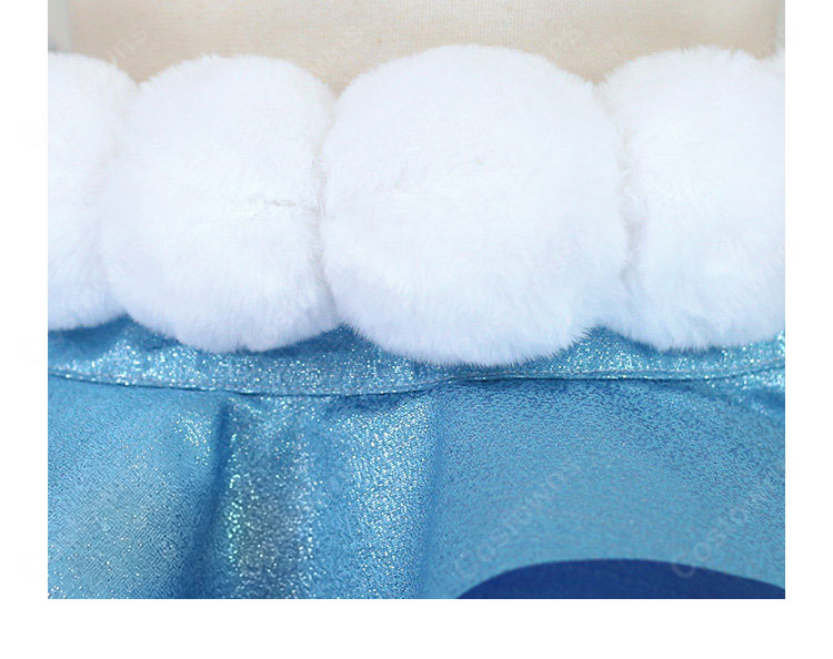 ポケットモンスター オメガルビー・アルファサファイア ルチア コスプレ衣装 アイドル衣装 フルセット 髪飾り付き 撮影 イベント COSTOWNS-13