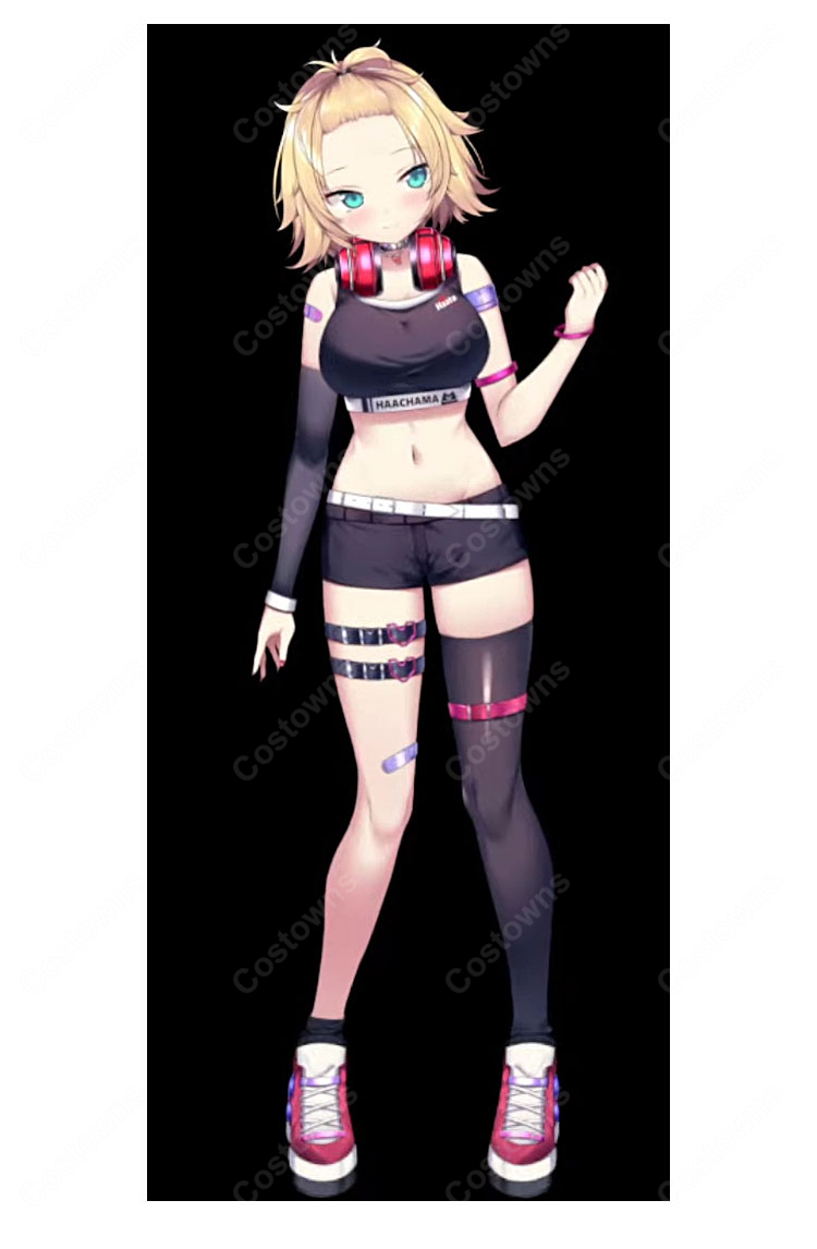 ホロライブ 赤井はあと ちゃまお衣装 コスプレ靴 コスプレシューズ COSTOWNS-2