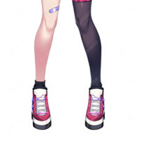 ホロライブ 赤井はあと ちゃまお衣装 コスプレ靴 コスプレシューズ COSTOWNS(コスプレ ブーツ（靴）)