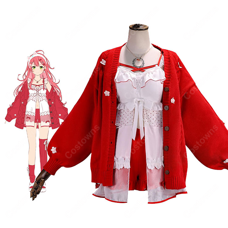 hololive ホロライブ さくらみこ コスプレ衣装 クリスマス ルームウェア衣装 ｜ コスプレ通販 COSTOWNS-1