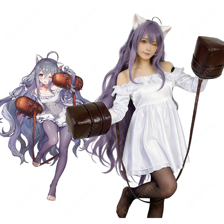 ブラウンダスト2 ルー 白い猫 コスプレ衣装 ｜ コスプレ通販 COSTOWNS-1