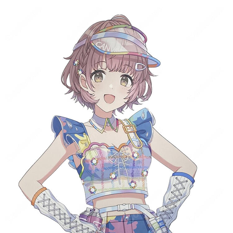 アイドルマスター シャイニーカラーズ 郁田はるき コスプレウィッグ