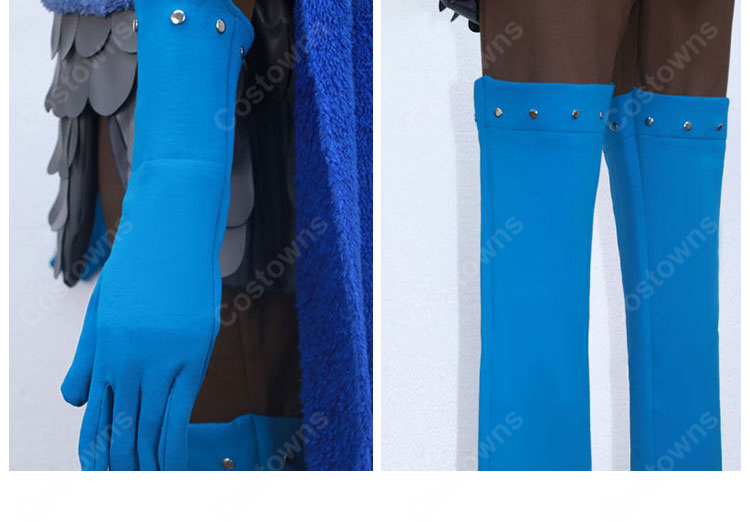 ONE PIECE サンジ エルバフ編 コスプレ衣装 バイキング風 麦わらの一味 新衣装 COSTOWNS-12