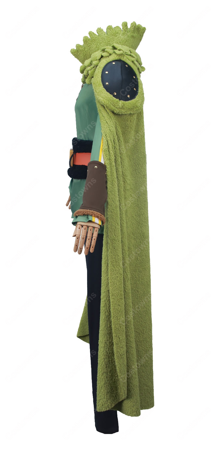 ONE PIECE ロロノア・ゾロ エルバフ編 コスプレ衣装 麦わらの一味 バイキング風 新衣装 COSTOWNS-4