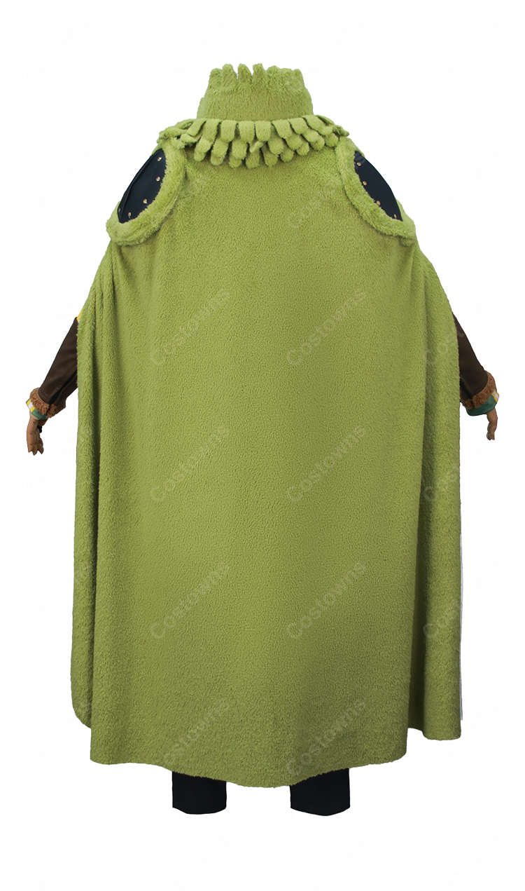 ONE PIECE ロロノア・ゾロ エルバフ編 コスプレ衣装 麦わらの一味 バイキング風 新衣装 COSTOWNS-5