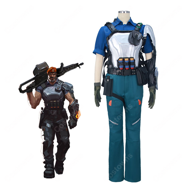 VALORANT ブリムストーン コスプレ衣装  COSTOWNS-1