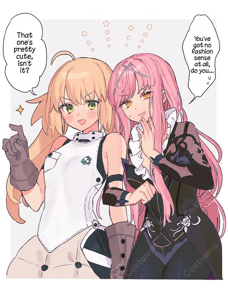 Fate/Grand Order FGO ノクナレア コスプレ衣装 イベント 撮影 仮装 COSTOWNS-2