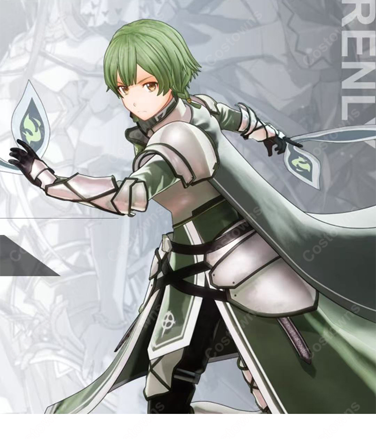 ソードアート・オンライン アリシゼーション リコリス レンリ・シンセシス・トゥエニセブン コスプレウィッグ-2