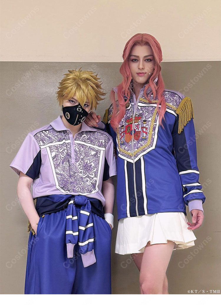 ミュージカル 新テニスの王子様 The Fifth Stage セダ コスプレ衣装 イベント撮影向け COSTOWNS-4