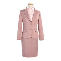 ヲタクに恋は難しい 桃瀬成海 コスプレ衣装 ピンク スーツセット 制服 オフィスカジュアル COSTOWNS(その他 コスプレ衣装)