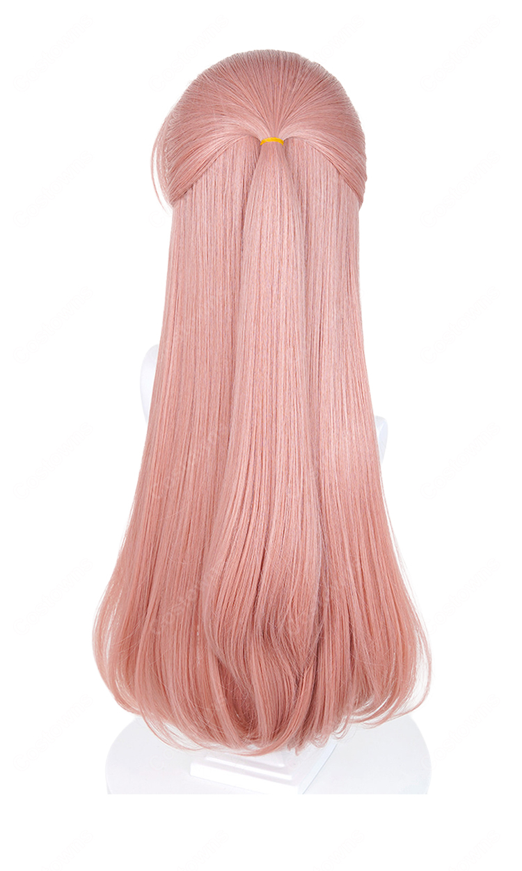 ヲタクに恋は難しい 桃瀬成海 コスプレウィッグ 桃瀬成海 耐熱 かつら ネット付き COSTOWNS-4