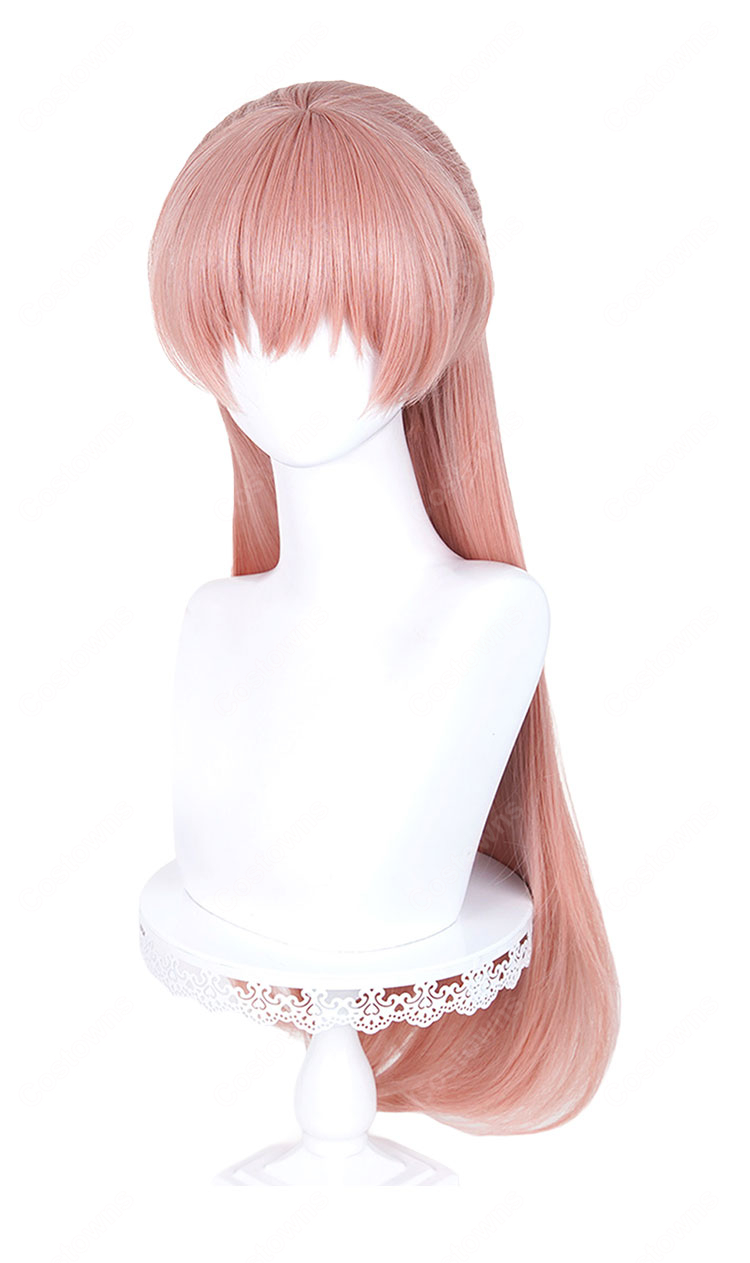 ヲタクに恋は難しい 桃瀬成海 コスプレウィッグ 桃瀬成海 耐熱 かつら ネット付き COSTOWNS-3