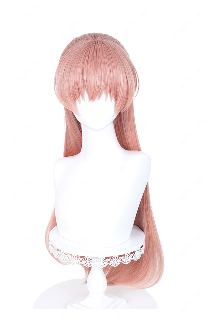 ヲタクに恋は難しい 桃瀬成海 コスプレウィッグ 桃瀬成海 耐熱 かつら ネット付き COSTOWNS-2