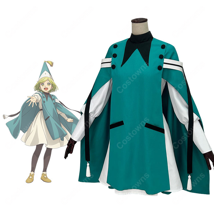 とんがり帽子のアトリエ ココ コスプレ衣装 高品質 撮影用 イベント COSTOWNS-1