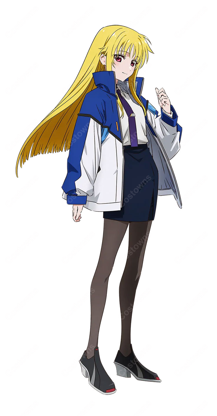 魔法少女リリカルなのは EXCEEDS Gun Blaze Vengeance フェイト・T・ハラオウン コスプレ衣装 ｜ コスプレ通販 COSTOWNS-1