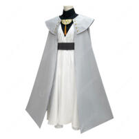 とんがり帽子のアトリエ キーフリー コスプレ衣装 魔法使い 師匠 フルセット 帽子・メガネ付き COSTOWNS