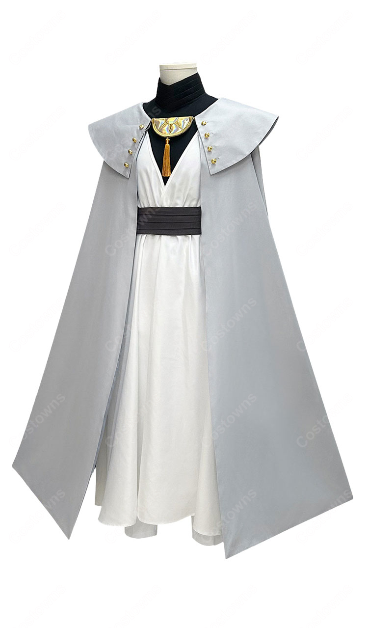 とんがり帽子のアトリエ キーフリー コスプレ衣装 魔法使い 師匠 フルセット 帽子・メガネ付き COSTOWNS-2