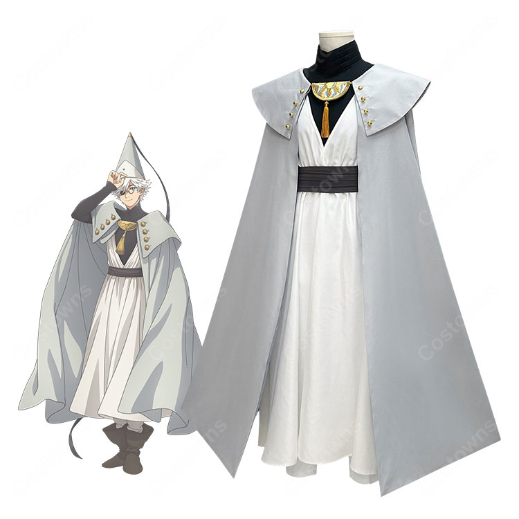 とんがり帽子のアトリエ キーフリー コスプレ衣装 魔法使い 師匠 フルセット 帽子・メガネ付き COSTOWNS-1