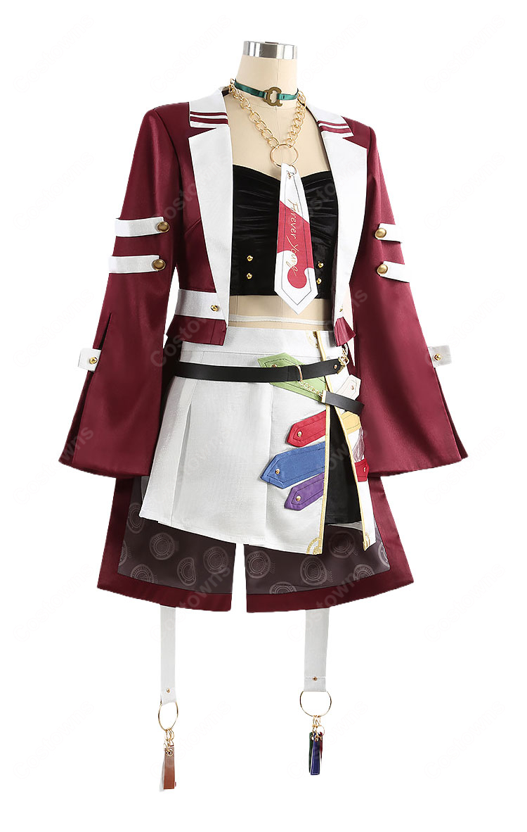 ウマ娘 プリティーダービー フォーエバーヤング 勝負服 コスプレ衣装 高品質 フルセット COSTOWNS-3