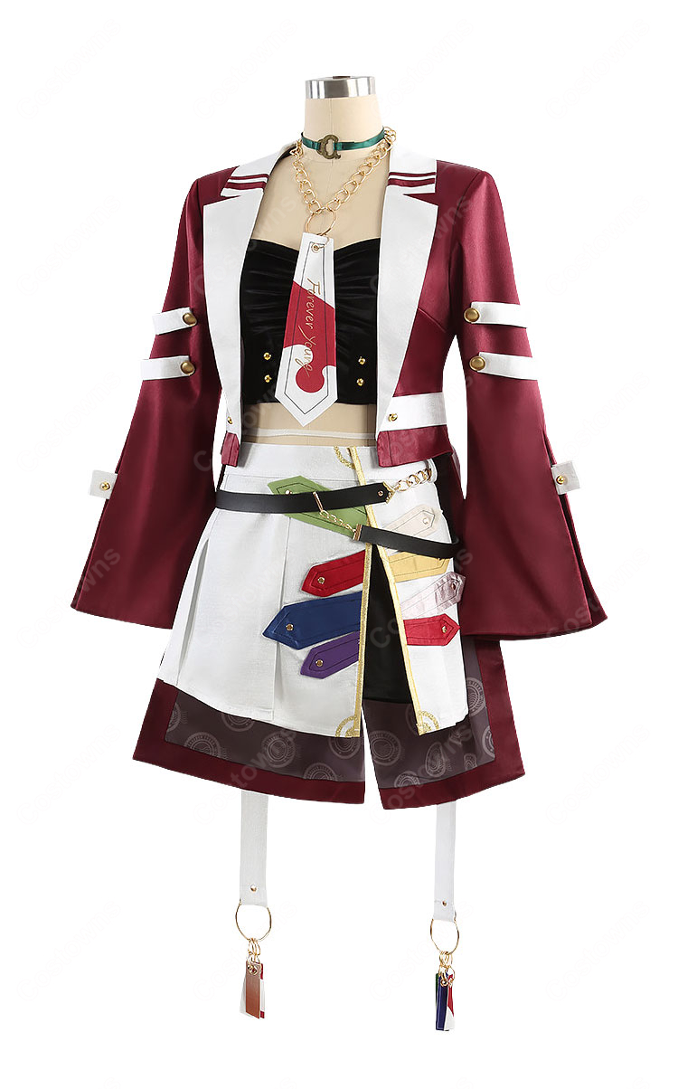 ウマ娘 プリティーダービー フォーエバーヤング 勝負服 コスプレ衣装 高品質 フルセット COSTOWNS-4