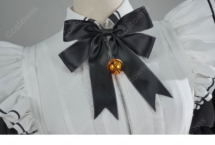 hololive ホロライブ ラオーラ・パンテーラ メイド服 コスプレ衣装 耳・尾付き COSTOWNS-6