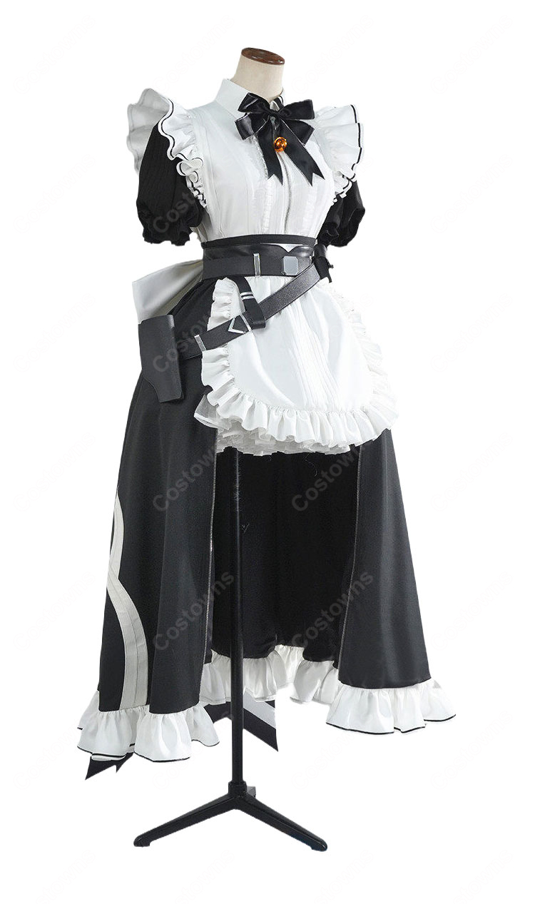 hololive ホロライブ ラオーラ・パンテーラ メイド服 コスプレ衣装 耳・尾付き COSTOWNS-3