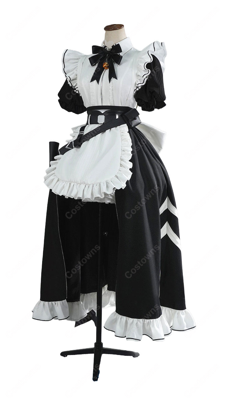 hololive ホロライブ ラオーラ・パンテーラ メイド服 コスプレ衣装 耳・尾付き COSTOWNS-4