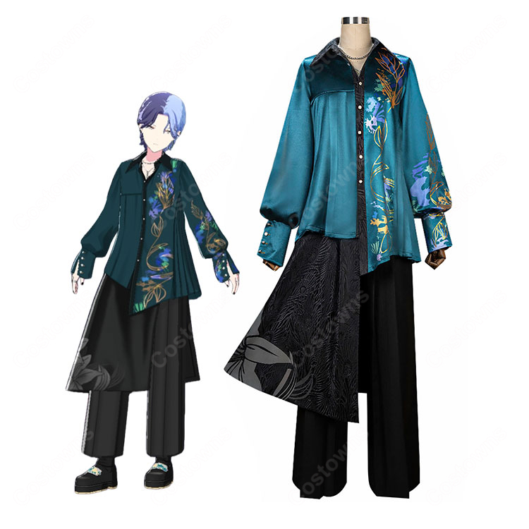 プロジェクトセカイ 青柳冬弥 イクスプレスト・ブリリアンス コスプレ衣装 プロセカ 放課後のちょっとした手伝い 特訓後 ステージ衣装 COSTOWNS-1