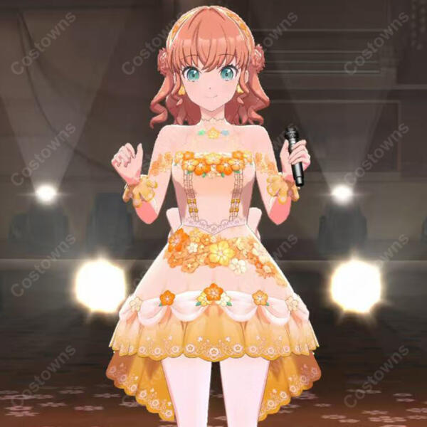 ラブライブ！蓮ノ空女学院スクールアイドルクラブ 日野下花帆 コスプレ衣装 今、過去、未来の三原色 ステージ服 COSTOWNS オーダメイド可元の画像