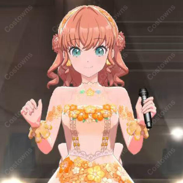 ラブライブ！蓮ノ空女学院スクールアイドルクラブ 日野下花帆 コスプレウィッグ 今、過去、未来の三原色 耐熱 かつら COSTOWNS元の画像