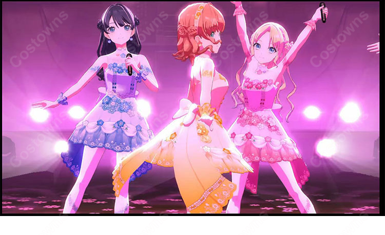 ラブライブ！蓮ノ空女学院スクールアイドルクラブ 乙宗梢 コスプレ衣装 今、過去、未来の三原色 ステージ衣装 COSTOWNS-6