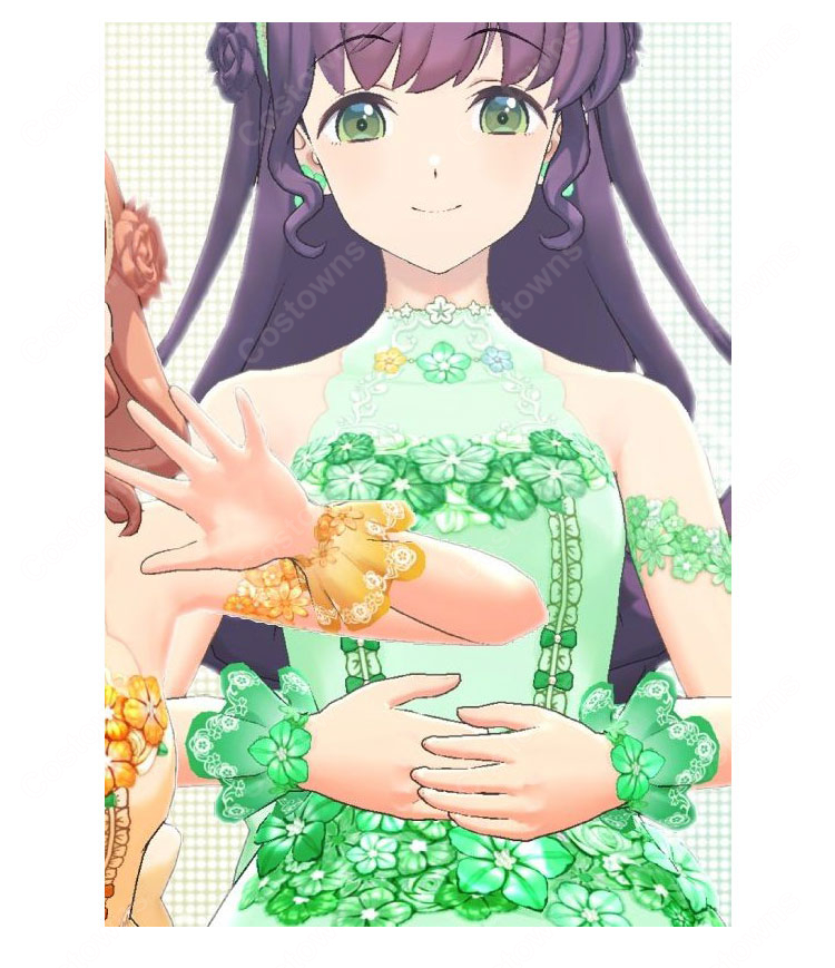 ラブライブ！蓮ノ空女学院スクールアイドルクラブ 乙宗梢 コスプレウィッグ 今、過去、未来の三原色 耐熱 かつら COSTOWNS-1