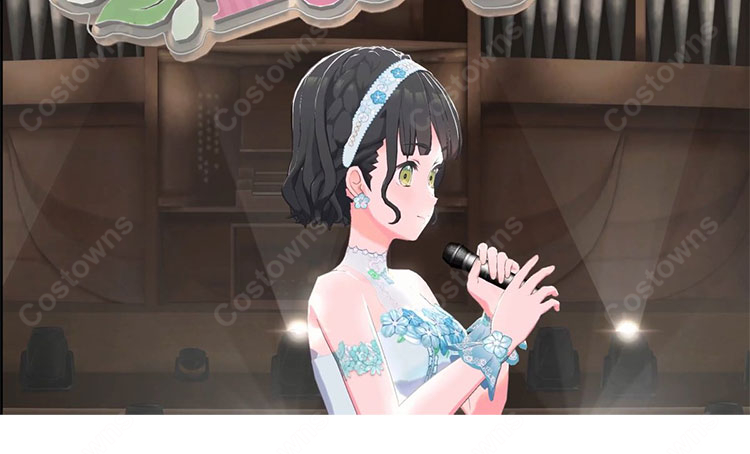 ラブライブ!蓮ノ空女学院 104期 百生吟子 コスプレ衣装 今、過去、未来の三原色 スリーズブーケ COSTOWNS-4